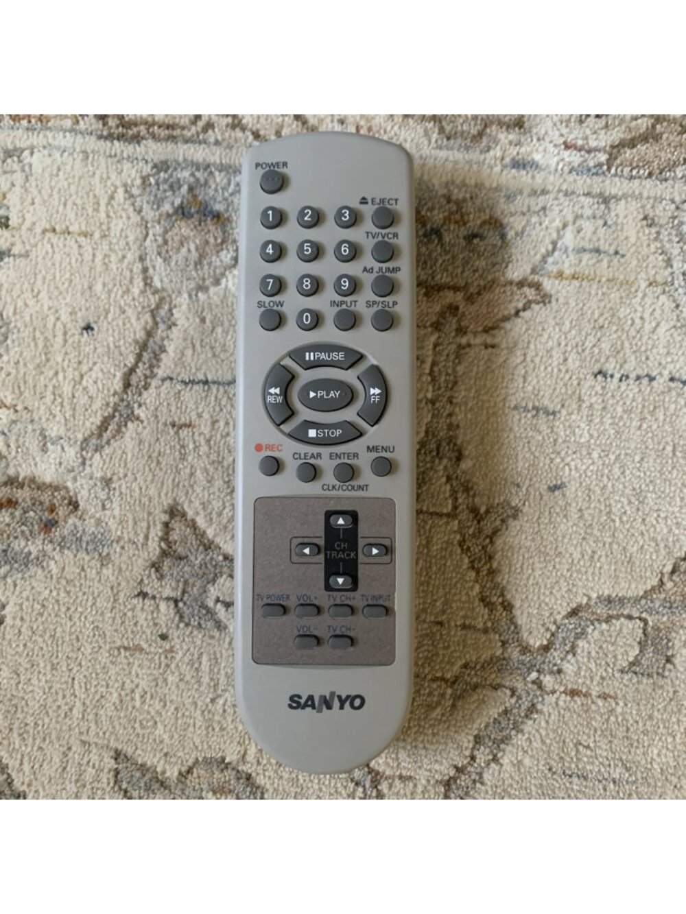 Sanyo VWM406 VWM-800 VWM900 Replacement Remote Control VCR DVD TV OEM Tested AAA
